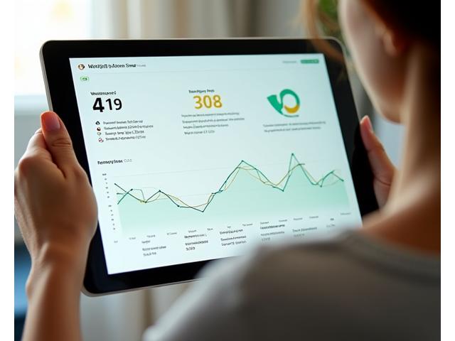Interface showing a comprehensive health assessment dashboard with data visualizations and personalized recommendations